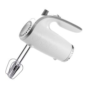 Brentwood 5 Speed Hand Mixer- White