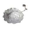 Tin Lotus Tea Strainer Handmade Tea Infuser Chinese Style Tea Strainer Tea Filter Kung Fu Tea Accessory,Silver