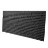 Cement Texture 3D Wall Panels 4-Pack Triangular Prism Design PU Interior Decor Living Rooms Bedrooms Kitchens Offices and More