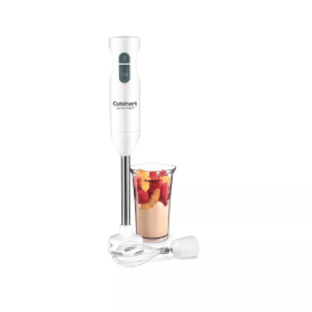 Quick-Prep Single-Speed Hand Blender - White - CHB-60TG