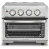 Air Fryer + Convection Toaster Oven, 8-1 Oven with Bake, Grill, Broil & Warm Options, Stainless Steel, TOA-70