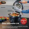 Air fryer 13-in-1 Air Fryer and Pressure Cooker Combo, Saut√©, Slow Cook, Bake, Steam, Warm, Roast, Dehydrate, Sous Vide,