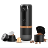 Italian car coffee machine capsule (Nestle) + coffee powder wireless charging range 52 cups 2400 mAh car coffee machine portable outdoor home travel