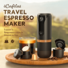 Italian car coffee machine capsule (Nestle) + coffee powder wireless charging range 52 cups 2400 mAh car coffee machine portable outdoor home travel