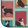 Lots of Bernese Mountain Dog Dish Drying Mat Absorbent Dish Drying Mat Pad for Kitchen Counter Dish Drainer Mat for Countertop, 14 x 21", Multicolor