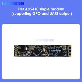 HLK-LD2410 Human Presence Inductive Radar Module 24GHz Intelligent Microwave Sensor Switch Bluetooth Detection With 5P Wire (Color: no wire)