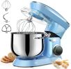 9.5 Qt Stand Mixer, 10-Speed Tilt-Head Food Mixer, Vezzio 660W Kitchen Electric Mixer with Stainless Steel Bowl, Dishwasher-Safe